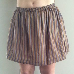 Miu Miu silk skirt